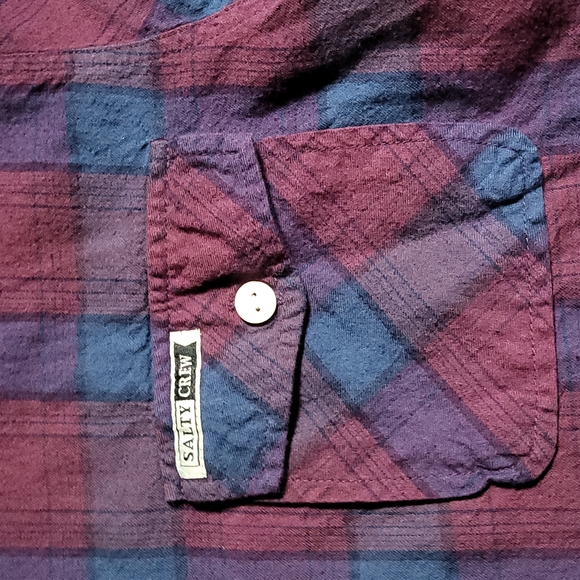 Salty Crew Garth Brooks Button Down Shirt - Picture 3 of 5